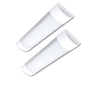 LED ATOMANT Lot de 2 Réglette LED intégrée, 30cm 9W, CCT (Sélecteur de Couleur Blanc Chaud, Neutre et Froid), 900 Lumens