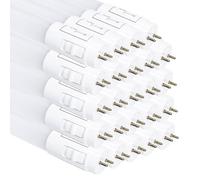 LED ATOMANT Lot de 24 Tube LED 120cm 18W, CCT (Sélecteur de Couleur Blanc Chaud, Neutre et Froid), 2200 Lumens, Starter LED inclu, T8 Standard