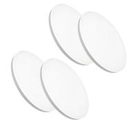 LED ATOMANT Lot de 4 Plafonnier LED Rond 24W, RGB, CCT Réglable 3000K-6500K, Télécommande Incluse, Lumière Personnalisable, Design Moderne, Installation Facile