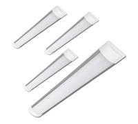 LED ATOMANT Lot de 4 Réglette LED intégrée, 60cm 20W, CCT (Sélecteur de Couleur Blanc Chaud, Neutre et Froid), 2000 Lumens