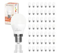 LED ATOMANT Lot de 50 Ampoule LED E27 G45 9W, Couleur Blanc Froid (6500K), 950 Lumens, Culot épais, Équivalent 95W tradicional
