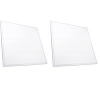 LED ATOMANT Panneau LED 60x60cm 48W, CCT (Sélecteur de Couleur Blanc Chaud, Neutre et Froid), 5000 Lumens, Driver inclus (Lot de 2)
