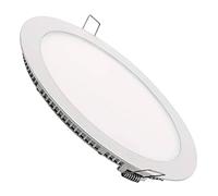 LED ATOMANT Panneau LED Encastrable Downlight Rond Plat 300mm 24W, Couleur Blanc Neutre (4500K), 2200 Lumens, Driver inclus
