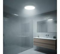 LED ATOMANT Plafonnier LED Rond en Saillie 225 mm, 18W, Lumière Blanche Froide (6500K), 1650 Lumens, Driver Intégré, Pour Plafond Cuisine Salle de Bain