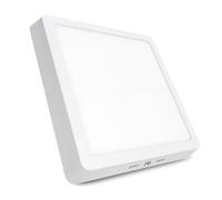 LED ATOMANT Plafonnier LED Surface Carrée 210x210mm 20W, CCT (Sélecteur de Couleur Blanc Chaud, Neutre et Froid), 1800 Lumens, Driver inclus