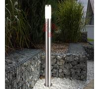LED Außen Lampadaire Détecteur de Mouvement Inox Extérieur Jardin Colonne