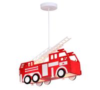 LED Auto Pompiers Suspension Plafonnier Lampe d'éclairage pour chambre de jeux pour enfants