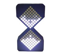 LED avec compte à rebours réglable, veilleuse multifonction et station de charge, minuterie numérique
