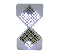 LED avec compte à rebours réglable, veilleuse multifonction et station de charge, minuterie numérique