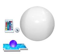 LED Ballons Pour Plage, Jouet de Jeu Gonflable Étanche 38,1 cm, Ballons De Plage Avec Télécommande, Pour, adultes, famille : natation et activités aquatiques en extérieur