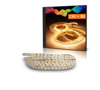 LED Bandes Étroit Pro 5mm Large Blanc Chaud (2700K) 18W 3 Mètre 12V IP20 Cri 92