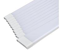 LED Batten Slimline, Imperméable LED Strip Light, Tube Light Wall Ou Plafond De Montage Slim Line À L'épreuve De La Poussière Élevés Tube Light Intégré, Pour La Cuisine Bureau Garage,10pc - 90cm/35.4i