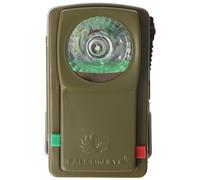 LED BW Signal Lampe de poche Nato vert olive, avec des disques filtrants supplémentaires rouge, vert, avec batterie
