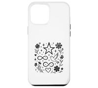 LED by Stars Infinity Mark, Stars, Cosmos, Hearts, Birds Space Series Coque pour iPhone 12 Pro Max