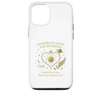 LED by Stars, planètes, Ailes, sphères Lumineuses, étoiles, Infinity Mark, Universe Series Coque pour iPhone 12/12 Pro