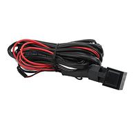 LED CCFL Angel Eyes Relay Wire Harness, Halo Ring Relay Kit with Fade On Off Function, Includes 4 Adapters for E46 3 Series, Compatible with Fog Lights LED DRL Driving Ligh