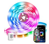 Led Chambre 10M Ruban Led Bande Lumière Décorative Multicolore, RGB Guirlande de Lumineuse Dimmable avec Télécommande, Bluetooth APP, Musicale pour Parti,Maison,Salon