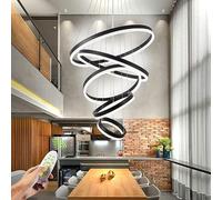 LED Chandelier,LED for Dining Room,Dimmable with Remote,Acrylic Luxury Foyer Chandelier Lighting