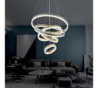 LED Chandelier,LED for Dining Room,Dimmable with Remote,Acrylic Luxury Foyer Chandelier Lighting
