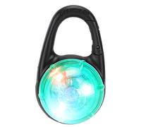 LED Chien Pendentif Lumineux étanche Collier Pince lumière pour la sécurité Nocturne en Plein air Chien Chats (Feu Vert)