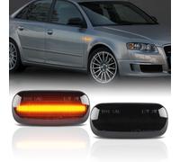 Led Clignotant Latéral, Led Indicateurs 2835 Smd Feux Latéraux Clignotant Avec Canbus Sans Erreur Pour A-Udi A3 8p/S3 8p/A4 B6/A4 B7/S4 B6/Rs4 B6/A4 B8/A6 C5/A6 C7/A8 D3/Tt 8j, 2 Pièces