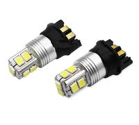 LED Clignotant Latéral pour A3 A4 A5 Facelift Modèle Q3 Xénon Blanc PW24W PWY24W Ampoule LED Clignotants Ou Feux Jour 12V Clignotant Dynamique