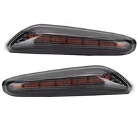 LED clignotant Pour BMW E82 E88 E60 E61 E90 E91 E92 E93 1 Paire 12V 5W Voiture Frein À Clignotant Côté Marqueur Lumière Indicateur Lampe Sequentiel Dynamiques LED(Smoked)