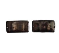 Led Clignotants Auto 1 Paire De Boîtiers De Clignotants Pour Jeep Pour Wrangler (TJ) 2001-2006, Lentilles En Plastique Gauche Et Droite 55156488AB 55156489AB(1pair black)