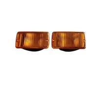 Led Clignotants Auto 1 Paire De Boîtiers De Clignotants Pour Jeep Pour Wrangler (TJ) 2001-2006, Lentilles En Plastique Gauche Et Droite 55156488AB 55156489AB(1pair amber)