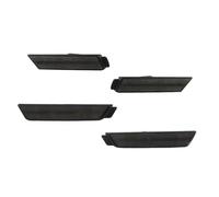 Led Clignotants Auto Boîtiers Feux Gabarit Latéraux Pare-chocs Avant Et Arrière Fumés/ambres/rouges/transparents Pour Chevy Pour Camaro 2010-2015, Sans Ampoule Clignotants Auto(4pcs Front Rear Smoked)