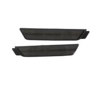 Led Clignotants Auto Boîtiers Feux Gabarit Latéraux Pare-chocs Avant Et Arrière Fumés/ambres/rouges/transparents Pour Chevy Pour Camaro 2010-2015, Sans Ampoule Clignotants Auto(Smoked Lens Rear)