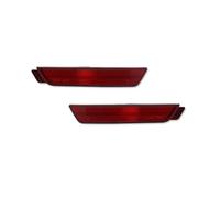 Led Clignotants Auto Boîtiers Feux Gabarit Latéraux Pare-chocs Avant Et Arrière Fumés/ambres/rouges/transparents Pour Chevy Pour Camaro 2010-2015, Sans Ampoule Indicateurs Latéraux(Red Lens Rear)