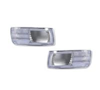Led Clignotants Auto Pour Nissan 300ZX Z Z32 1990 1991 1992 1993 1994 1995 1996 Coques De Protection De Feux De Position Latéraux De Pare-chocs Avant Sans Ampoule Indicateurs Latéraux(Clear Lens)