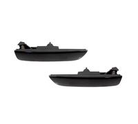Led Clignotants Auto Pour VW Pour Passat Pour B5.5 2001 2002 2003 2004 2005 Boîtiers Feux De Position Latéraux Avant/arrière Voiture À Lentille Fumée/ambre/rouge Indicateurs Latéraux(2pcs smoked lens)