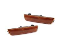 Led Clignotants Auto Pour VW Pour Passat Pour B5.5 2001 2002 2003 2004 2005 Boîtiers Feux De Position Latéraux Avant/arrière Voiture À Lentille Fumée/ambre/rouge Clignotants Auto(2pcs amber lens)