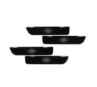 Led Clignotants Auto Pour VW Pour Passat Pour B5.5 2001 2002 2003 2004 2005 Boîtiers Feux De Position Latéraux Avant/arrière Voiture À Lentille Fumée/ambre/rouge Clignotants Auto(4pcs smoked lens)