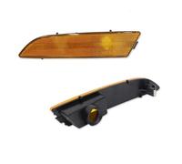 LED Clignotants Boîtiers Feux Position Latéraux Pare-Chocs Avant Et Arrière pour Chrysler pour Crossfire Coupé/Clignotant Cabriolet Feu Stationnement(2PC Front Yellow Len)