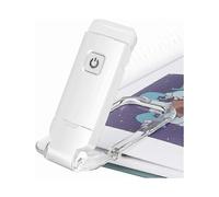 Led Clip-on Reading Light, Reading Lamp for Books In Bed, Soft Light for The Eyes, Usb Rechargeable, 2 Brightness Settings for Eye Protection, Led Lig