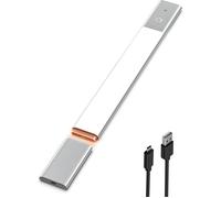 LED Closet Lamp 40cm with Indoor Motion Sensor, 3500K Cabinet Light with 3 Lighting Modes, USB Rechargeable, 1 Pack