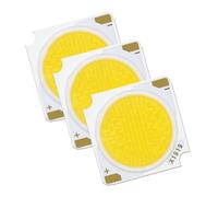 LED COB CRI≥ 90 Diode LED À Haute Luminosité, Puce Bridgelux 10W 20W 30W 40W 19x19mm, Pièces De Réparation Pour Spot Lumineux,Blanc Chaud 3000K,30W 900mA 3 Pièces