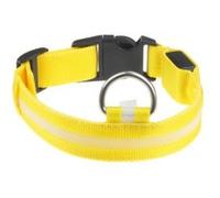 LED collier de chien rechargeable USB Disponible en 8 couleurs rend votre chien visible Pealer2203 G
