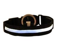 LED collier de chien rechargeable USB Disponible en 8 couleurs rend votre chien visible Pealer2223 G