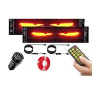 LED De Dévil LED LEIL, Les Yeux LED pour Les Camions avec Télécommande Et Le Contrôle des Applications, 2 Pcs écran Doux De Lampe Oculaire Colorée pour Les Fenêtres De Voiture