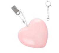 LED de poche, à détection tactile, de portefeuille 2,05 x 2,09 x 0,87 pouces avec batterie rechargeable, accessoire de portefeuille en forme de cœur, LED au design compact, lum