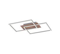 Just Light Iven plafonnier 2x15 W blanc-bois 14018-78