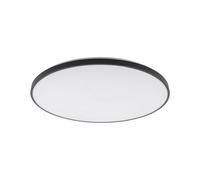 LED Deckenleuchte Métal Noir Bain IP44 64,2 CM Rond 32 W Plafonnier Blendarm