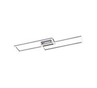 LED Deckenleuchte Plafonnier Avec Variateur Couleur 100,5 CM Long Métal Moderne
