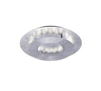 LED Deckenleuchte Souple Salle à Manger En Feuille D'Argent Ø34 CM Indirect
