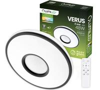 LED-Deckenleuchte VERUS 48W CCT Weiß Rund 40cm mit Fernbedienung LUMILED