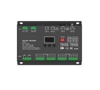 LED decoder; DC12-24V input 3A*16CH 16 channel output RGB RGBW strip DMX512 controller XLR-5 RJ45 slave(LT-916)